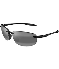 Maui Jim Unisex Hookipa Ultra Polarized Plus 2 63mm Rectangle Wrap Sunglasses