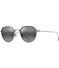 Maui Jim Unisex Island Eyes 50mm Polarized Round Sunglasses