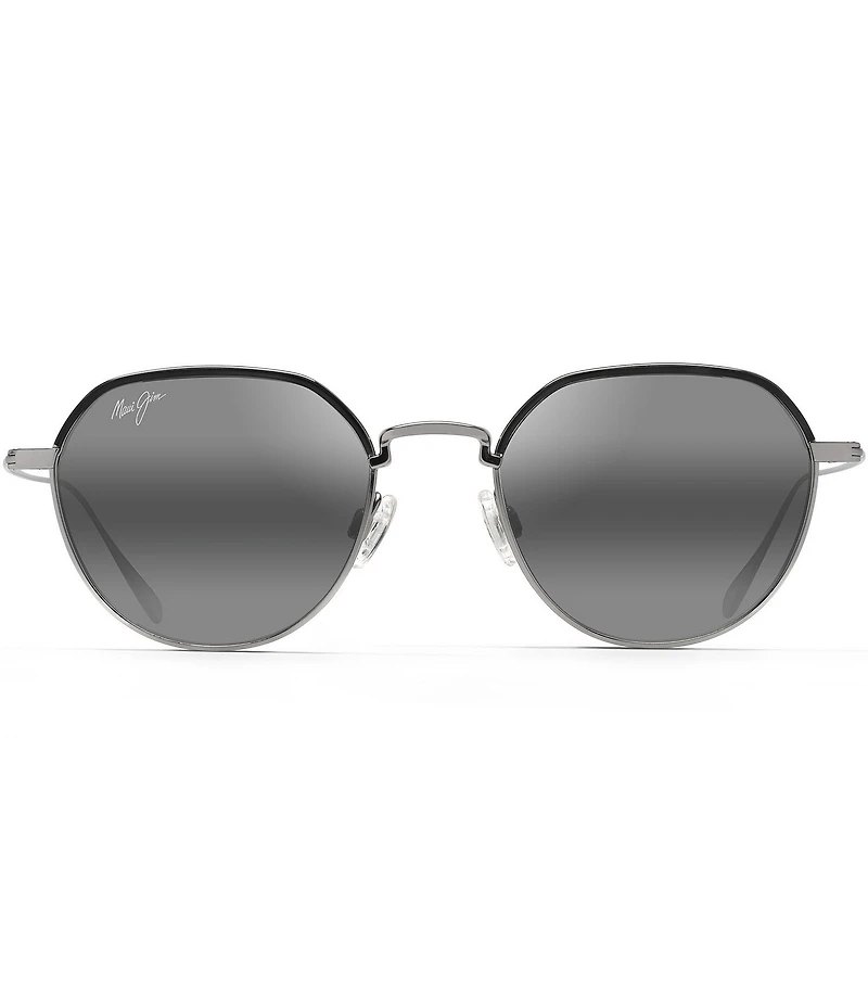 Maui Jim Unisex Island Eyes 50mm Polarized Round Sunglasses