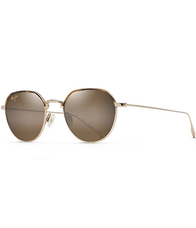 Maui Jim Unisex Island Eyes 50mm Polarized Round Sunglasses