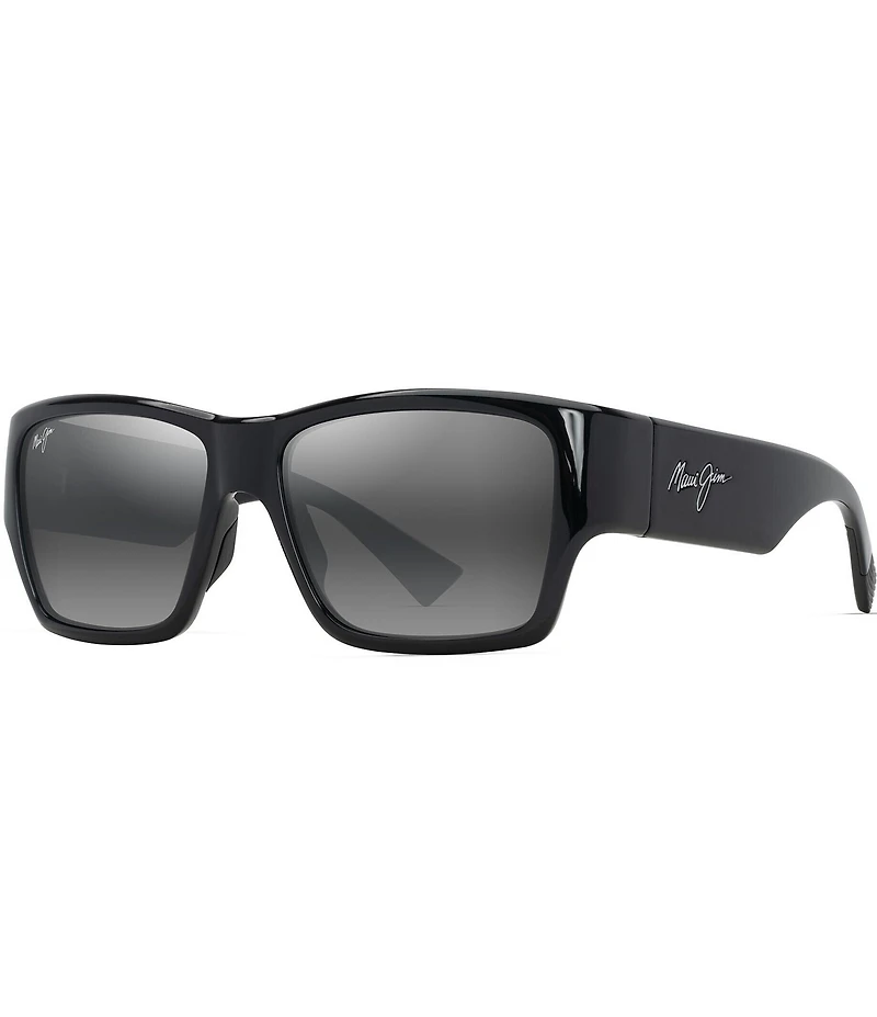 Maui Jim Unisex Ka'olu PolarizedPlus2® 57mm Square Sunglasses