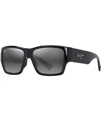 Maui Jim Unisex Ka'olu PolarizedPlus2® 57mm Square Sunglasses