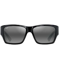 Maui Jim Unisex Ka'olu PolarizedPlus2® 57mm Square Sunglasses