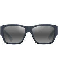 Maui Jim Unisex Ka'olu PolarizedPlus2® 57mm Square Sunglasses