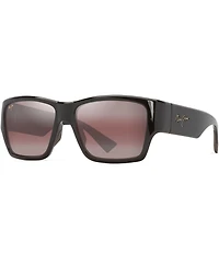Maui Jim Unisex Ka'olu PolarizedPlus2® 57mm Square Sunglasses