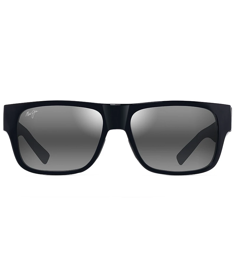 Maui Jim Unisex Keahi PolarizedPlus2® 56mm Square Sunglasses