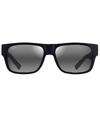 Maui Jim Unisex Keahi PolarizedPlus2® 56mm Square Sunglasses
