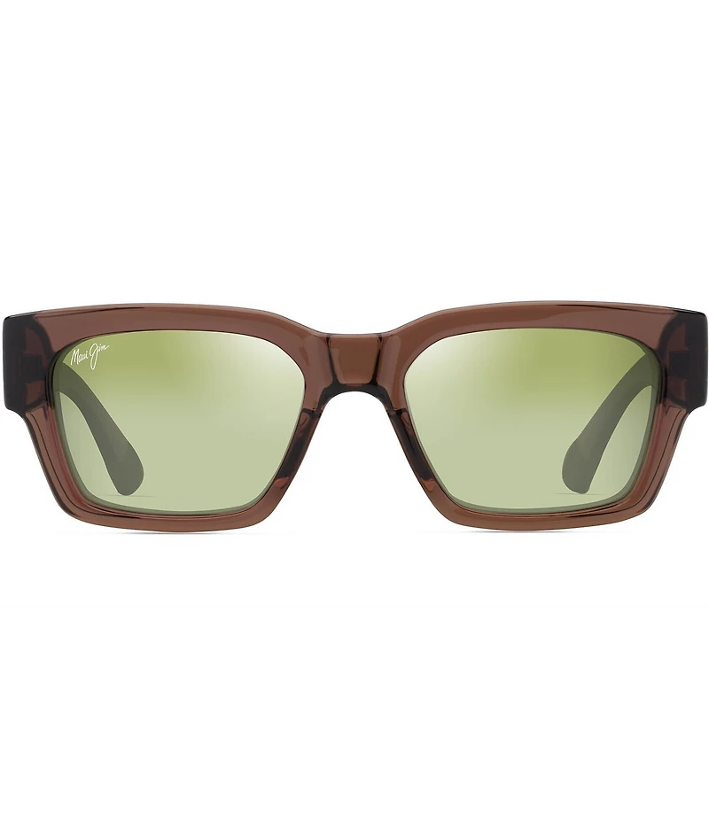 Maui Jim Unisex Kenui PolarizedPlus2®53mm Square Sunglasses