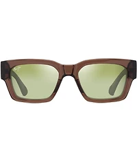 Maui Jim Unisex Kenui PolarizedPlus2®53mm Square Sunglasses