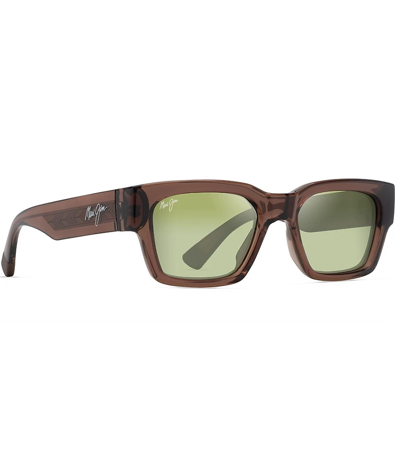Maui Jim Unisex Kenui PolarizedPlus2®53mm Square Sunglasses