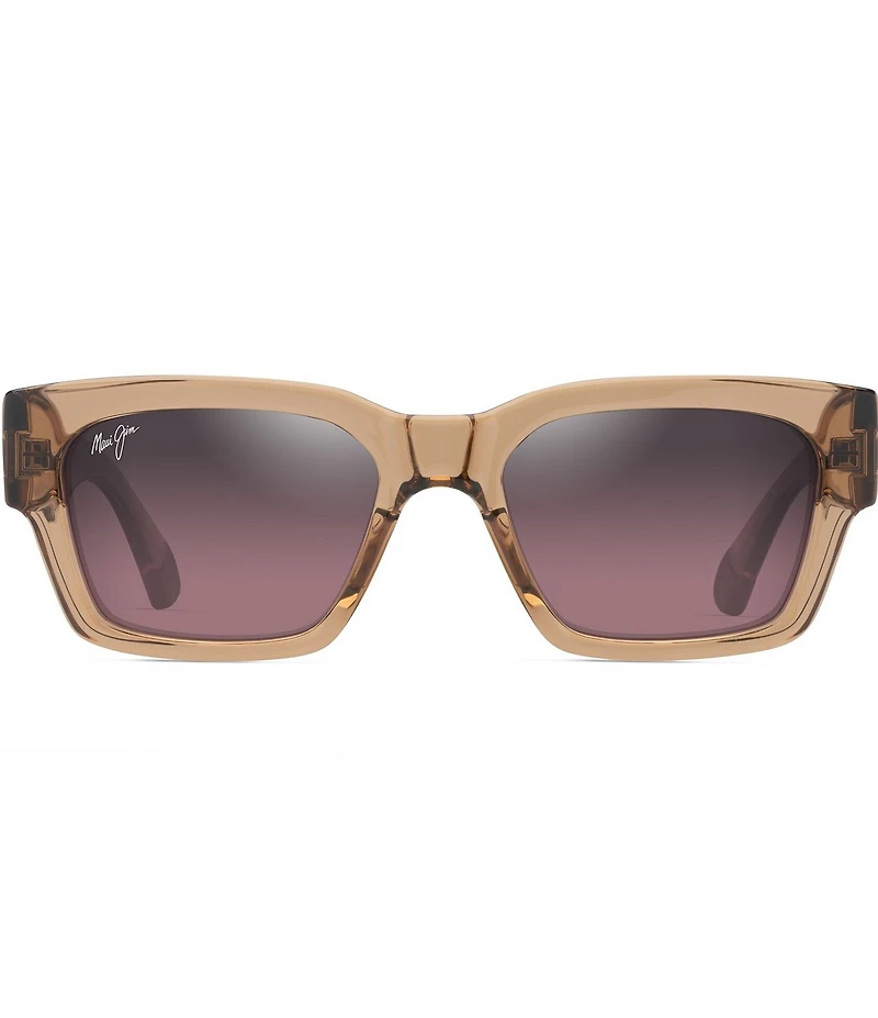 Maui Jim Unisex Kenui PolarizedPlus2®53mm Square Sunglasses