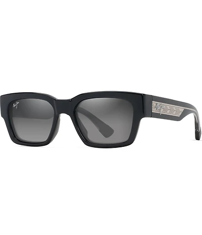 Maui Jim Unisex Kenui PolarizedPlus2®53mm Square Sunglasses