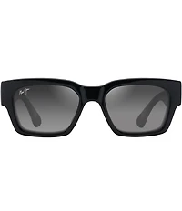 Maui Jim Unisex Kenui PolarizedPlus2®53mm Square Sunglasses