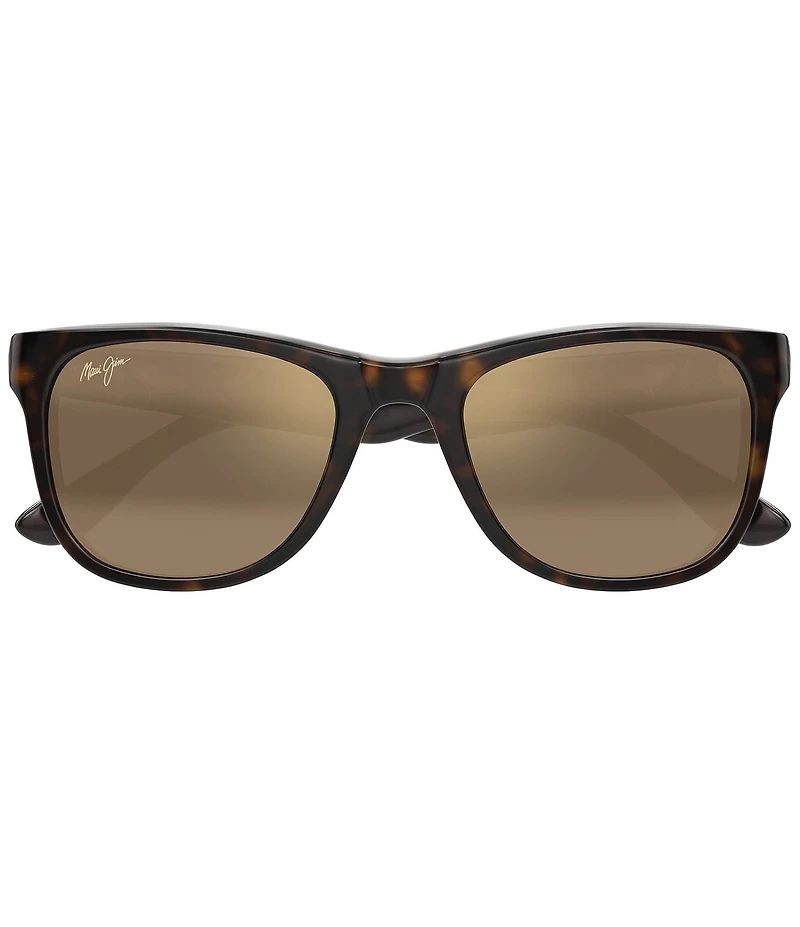 Maui Jim Unisex Kikonia XL Polarized Plus 2 56mm Wayfarer Sunglasses