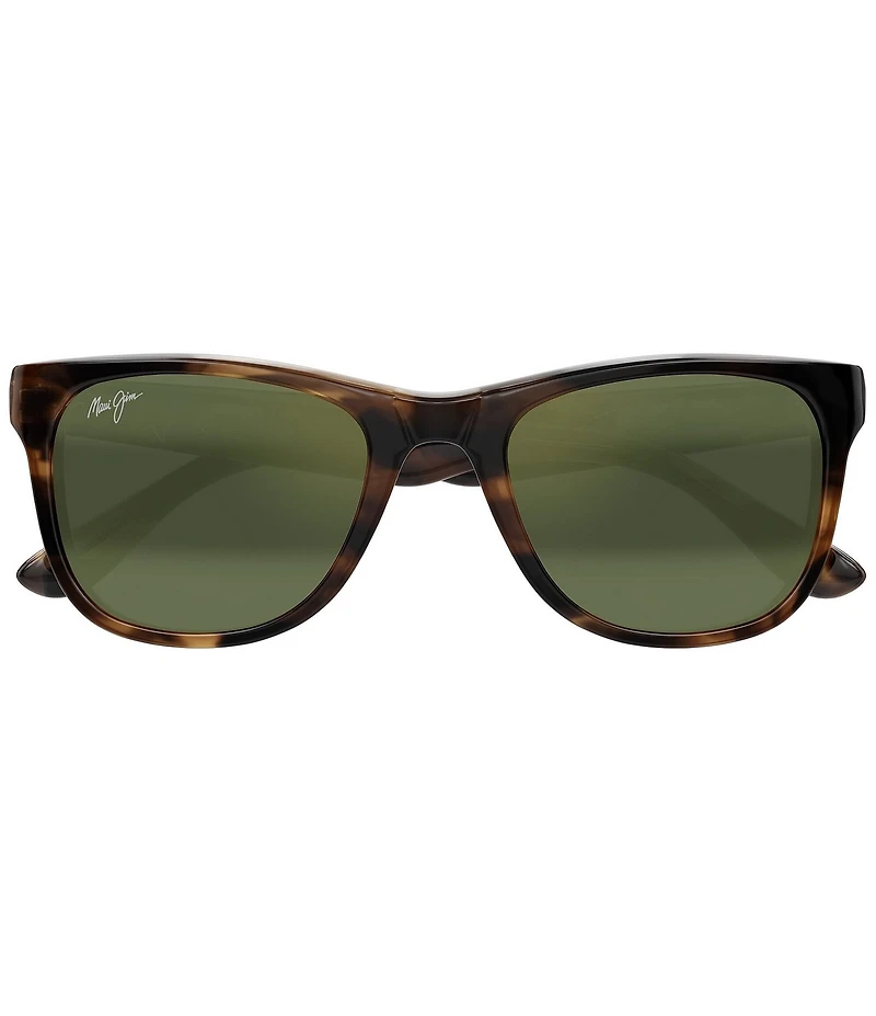 Maui Jim Unisex Kikonia XL Polarized Plus 2 56mm Wayfarer Sunglasses