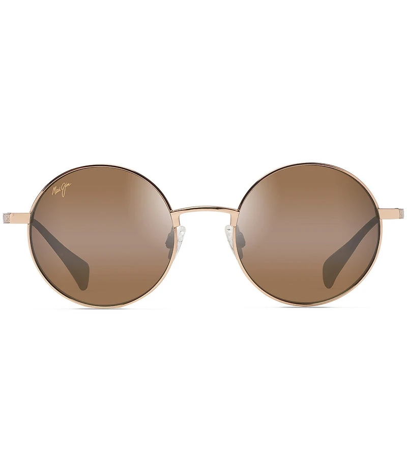 Maui Jim Unisex Mokupuni PolarizedPlus2® 52mm Round Sunglasses