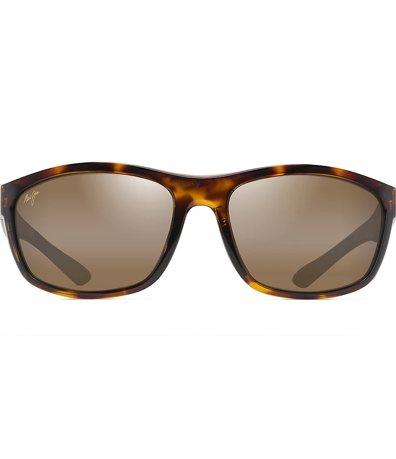 Maui Jim Unisex Nuu Landing PolarizedPlus2® 62mm Wrap Sunglasses