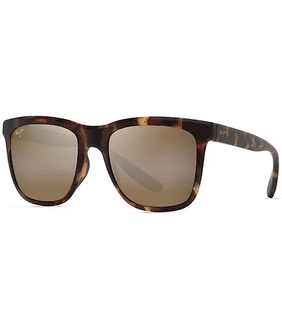 Maui Jim Unisex Pehu 55mm Polarized Square Sunglasses