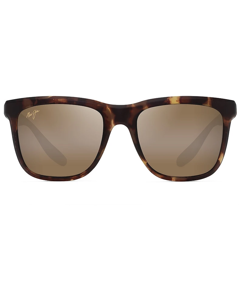 Maui Jim Unisex Pehu 55mm Polarized Square Sunglasses