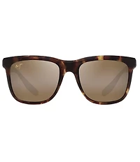 Maui Jim Unisex Pehu 55mm Polarized Square Sunglasses