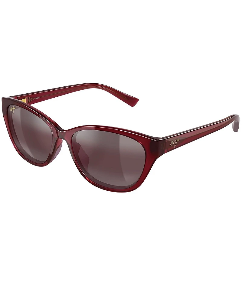 Maui Jim Unisex Punono PolarizedPlus2 54mm Cat Eye Sunglasses