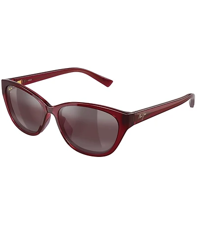 Maui Jim Unisex Punono Polarized Plus2 54mm Cat Eye Sunglasses