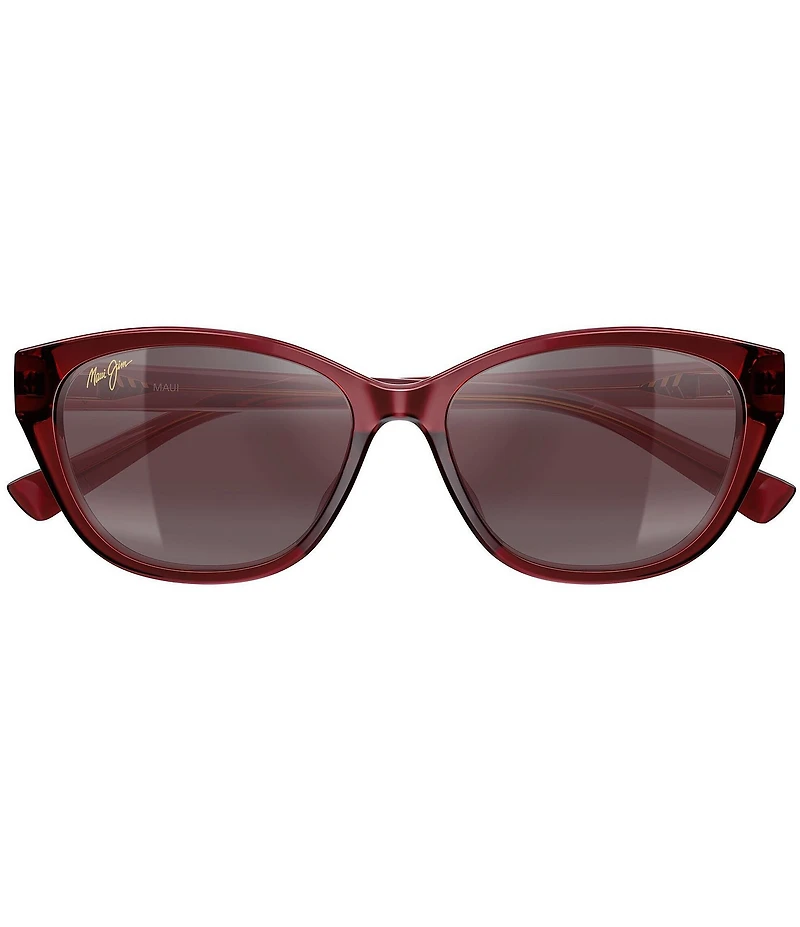 Maui Jim Unisex Punono PolarizedPlus2 54mm Cat Eye Sunglasses
