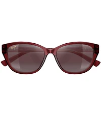 Maui Jim Unisex Punono PolarizedPlus2 54mm Cat Eye Sunglasses