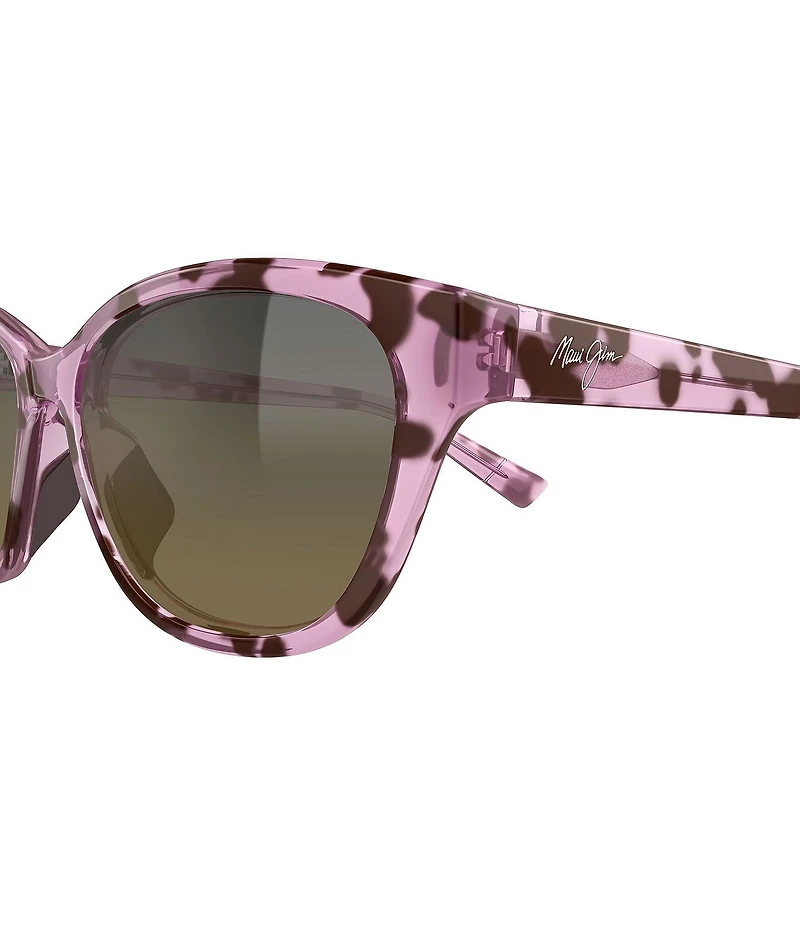 Maui Jim Unisex Punono PolarizedPlus2 54mm Cat Eye Sunglasses