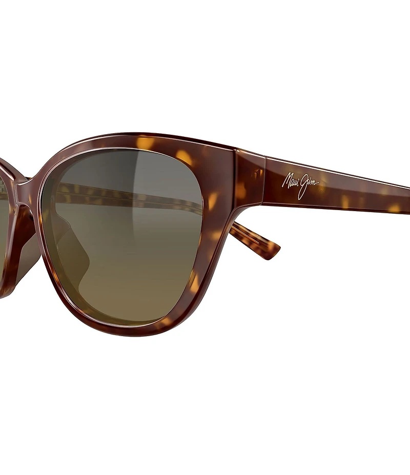 Maui Jim Unisex Punono PolarizedPlus2 54mm Cat Eye Sunglasses