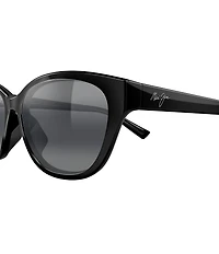 Maui Jim Unisex Punono PolarizedPlus2 54mm Cat Eye Sunglasses