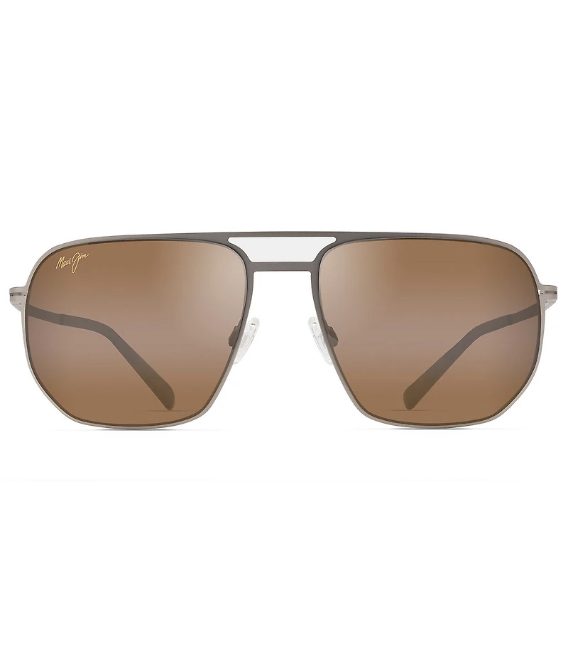 Maui Jim Unisex Shark's Cove PolarizedPlus2® 55mm Navigator Sunglasses