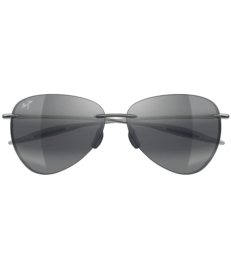 Maui Jim Unisex Sugar Beach PolarizedPlus2 63mm Teardrop Sunglasses