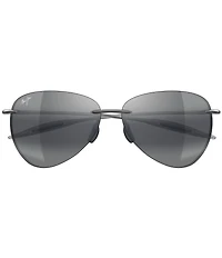 Maui Jim Unisex Sugar Beach PolarizedPlus2 63mm Teardrop Sunglasses