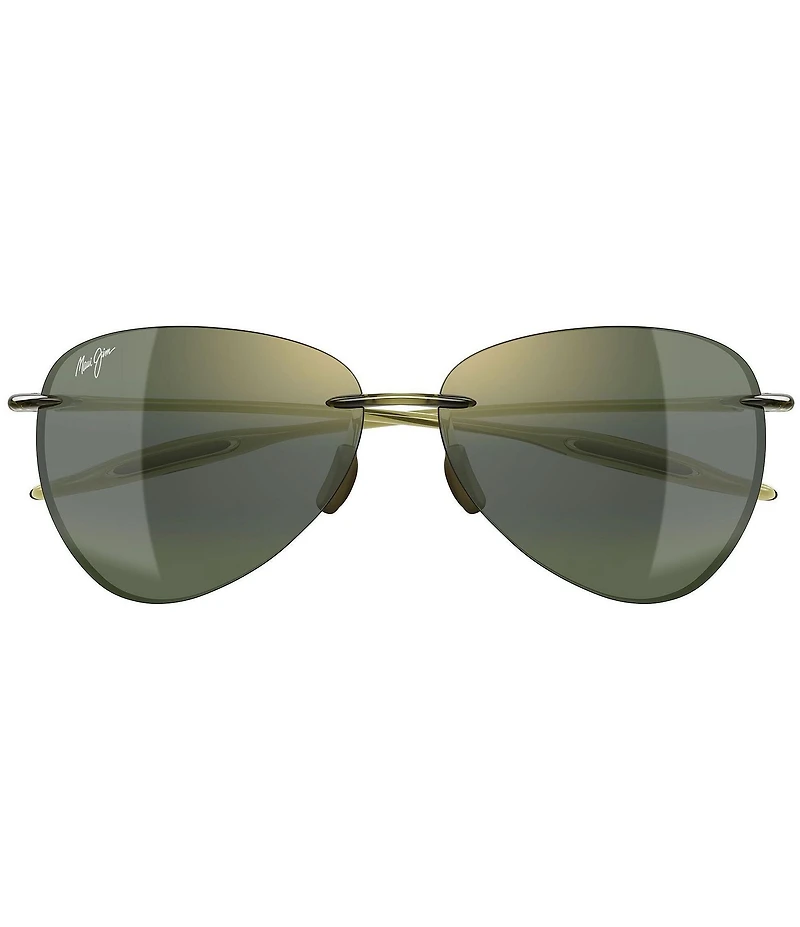 Maui Jim Unisex Sugar Beach PolarizedPlus2 63mm Teardrop Sunglasses