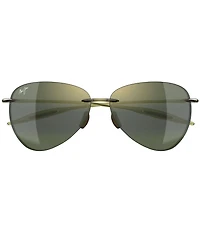 Maui Jim Unisex Sugar Beach PolarizedPlus2 63mm Teardrop Sunglasses