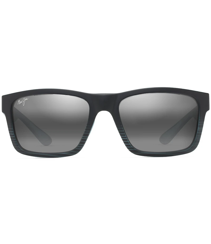 Maui Jim Unisex The Flats PolarizedPlus2® 57mm Square Sunglasses