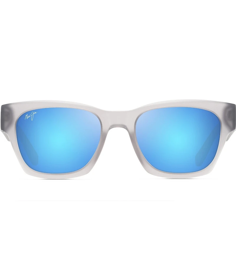 Maui Jim Unisex Valley Isle PolarizedPlus2® Square 54mm Mirrored Sunglasses