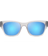 Maui Jim Unisex Valley Isle PolarizedPlus2® Square 54mm Mirrored Sunglasses