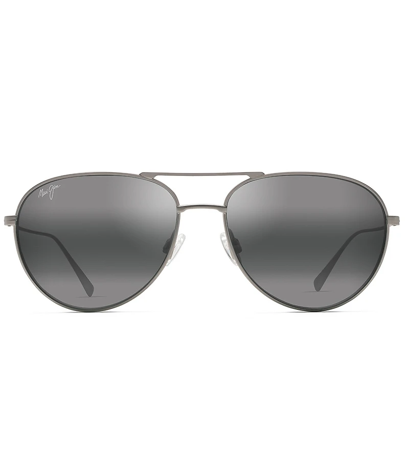 Maui Jim Unisex Walaka 57mm Aviator Polarized Sunglasses