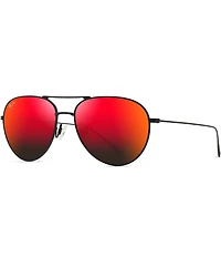 Maui Jim Unisex Walaka 57mm Aviator Polarized Sunglasses