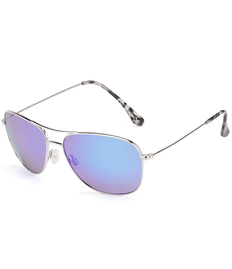 Maui Jim Cliff House PolarizedPlus2® Aviator 59mm Sunglasses
