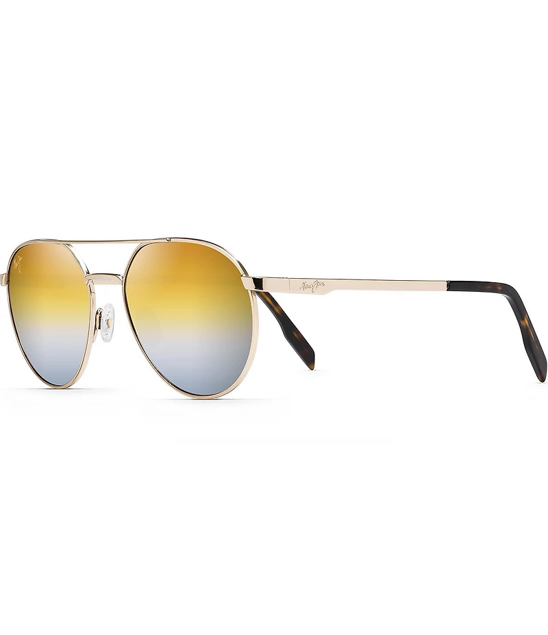 Maui Jim Waterfront PolarizedPlus2® Round 55mm Sunglasses
