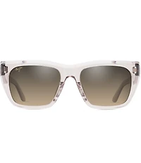 Maui Jim Women's Aloha Lane PolarizedPlus2® Square 56mm Sunglasses