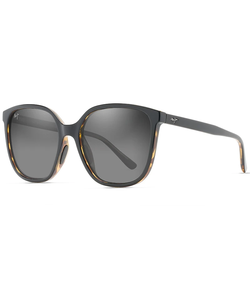 Maui Jim Women's Good Fun PolarizedPlus2® 57mm Tortoise Butterfly Sunglasses