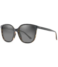 Maui Jim Women's Good Fun PolarizedPlus2® 57mm Tortoise Butterfly Sunglasses