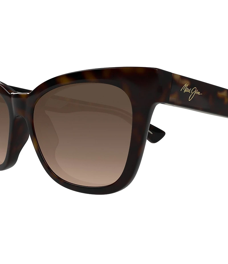 Maui Jim Women's Hiwahiwa Polarized Plus 2 54mm Wayfarer Sunglasses