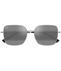 Maui Jim Women's Lipine Polarized Plus 2 55mm Square Sunglasses