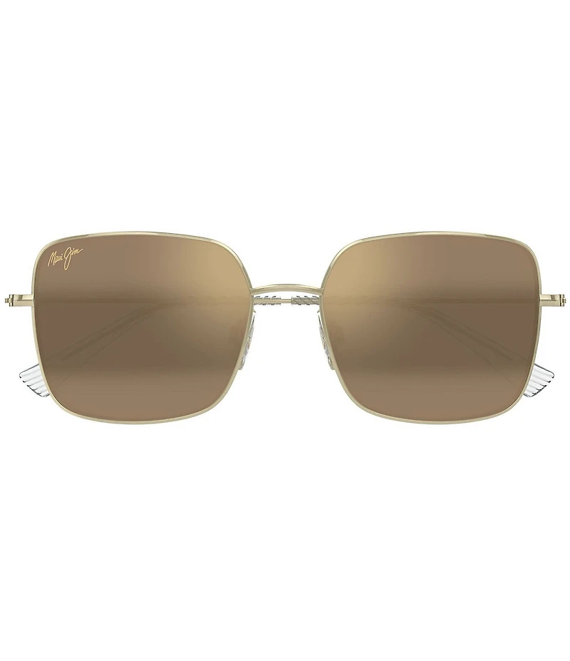 Maui Jim Women's Lipine Polarized Plus 2 55mm Square Sunglasses
