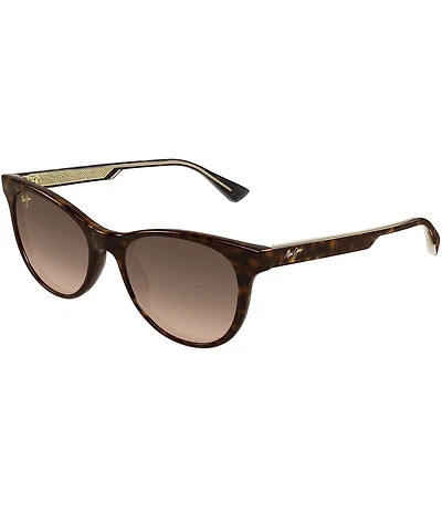 Maui Jim Women's Lonomea Polarized Plus 2 52mm Wayfarer Sunglasses